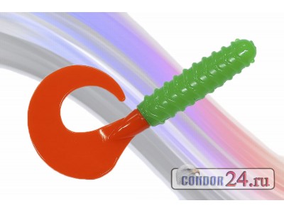 Твистеры Condor Crazy Bait CTD145, цвет 177, уп.4 шт.